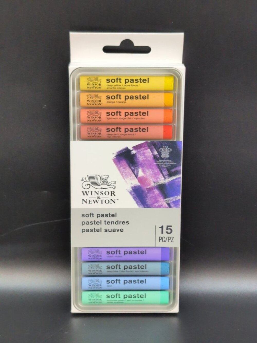 Winsor Newton Soft Pastel Set Assorted Colors 15 Piece